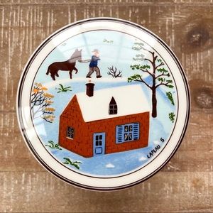 Villeroy & Boch Porcelain Round Trinket Box